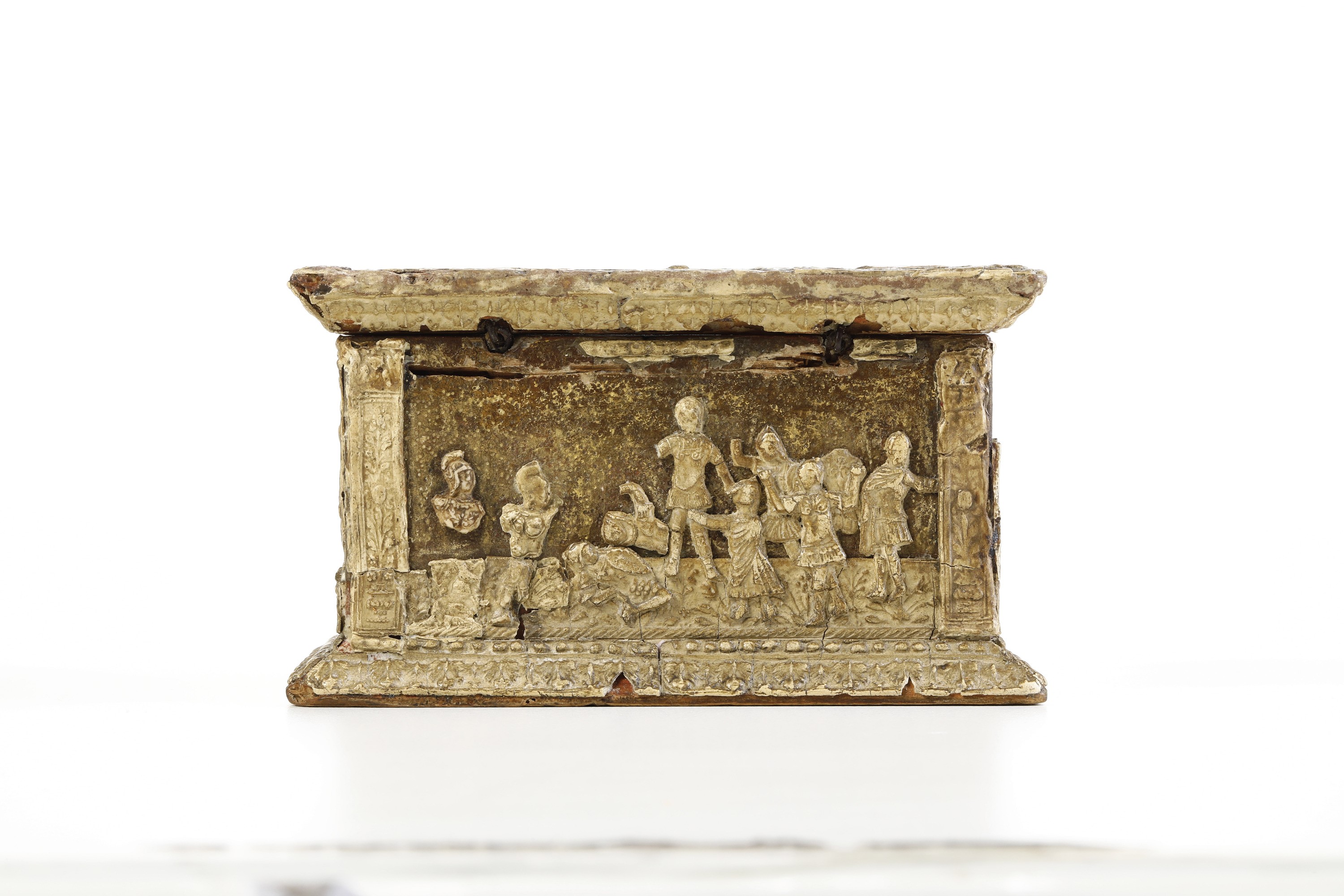 Ferrara, Seconda Metà del XV Secolo. Bottega del 'maestro dei Trionfi Romani' (attribuita A) Cofa...