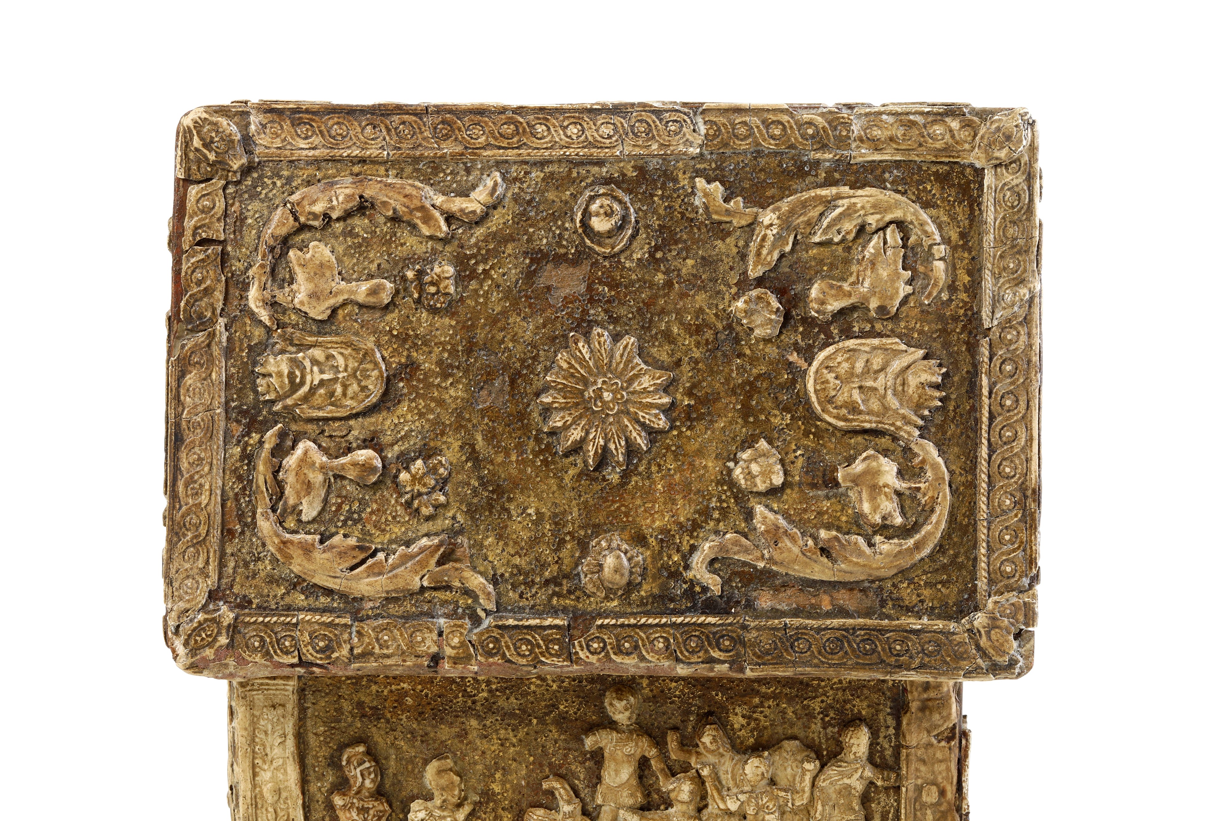Ferrara, Seconda Metà del XV Secolo. Bottega del 'maestro dei Trionfi Romani' (attribuita A) Cofa...