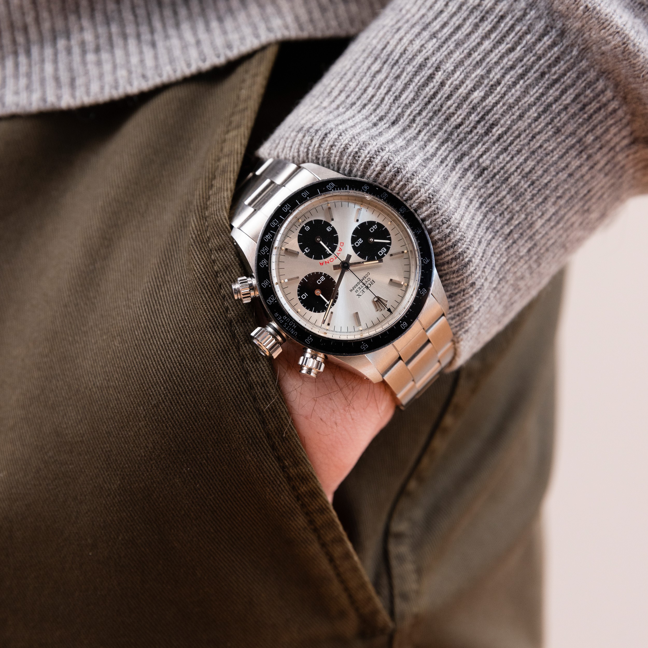 Rolex - Raro Cosmograph Daytona 'big Red' Ref 6263 in Condizioni di Fondo di Magazzino, Circa 198...