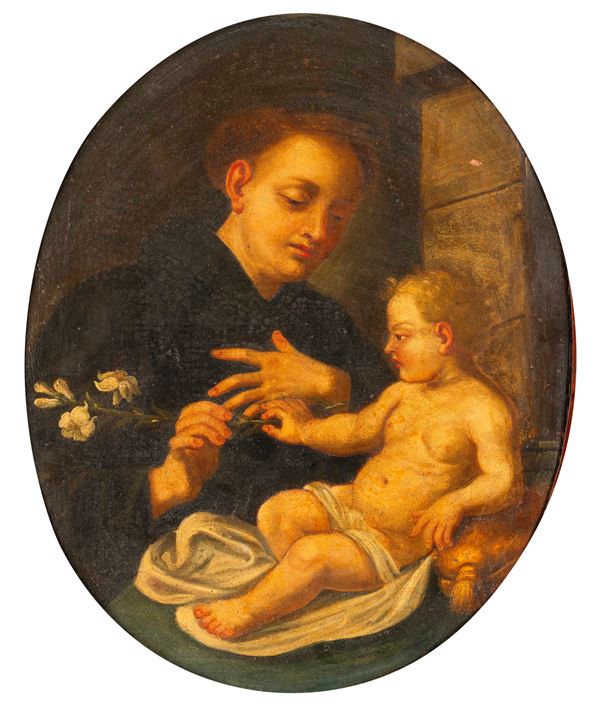 Scuola napoletana del XVIII secolo Sant’Antonio da Padova
