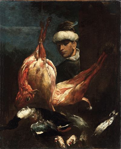 Giovane con Cacciagione e Capretto
