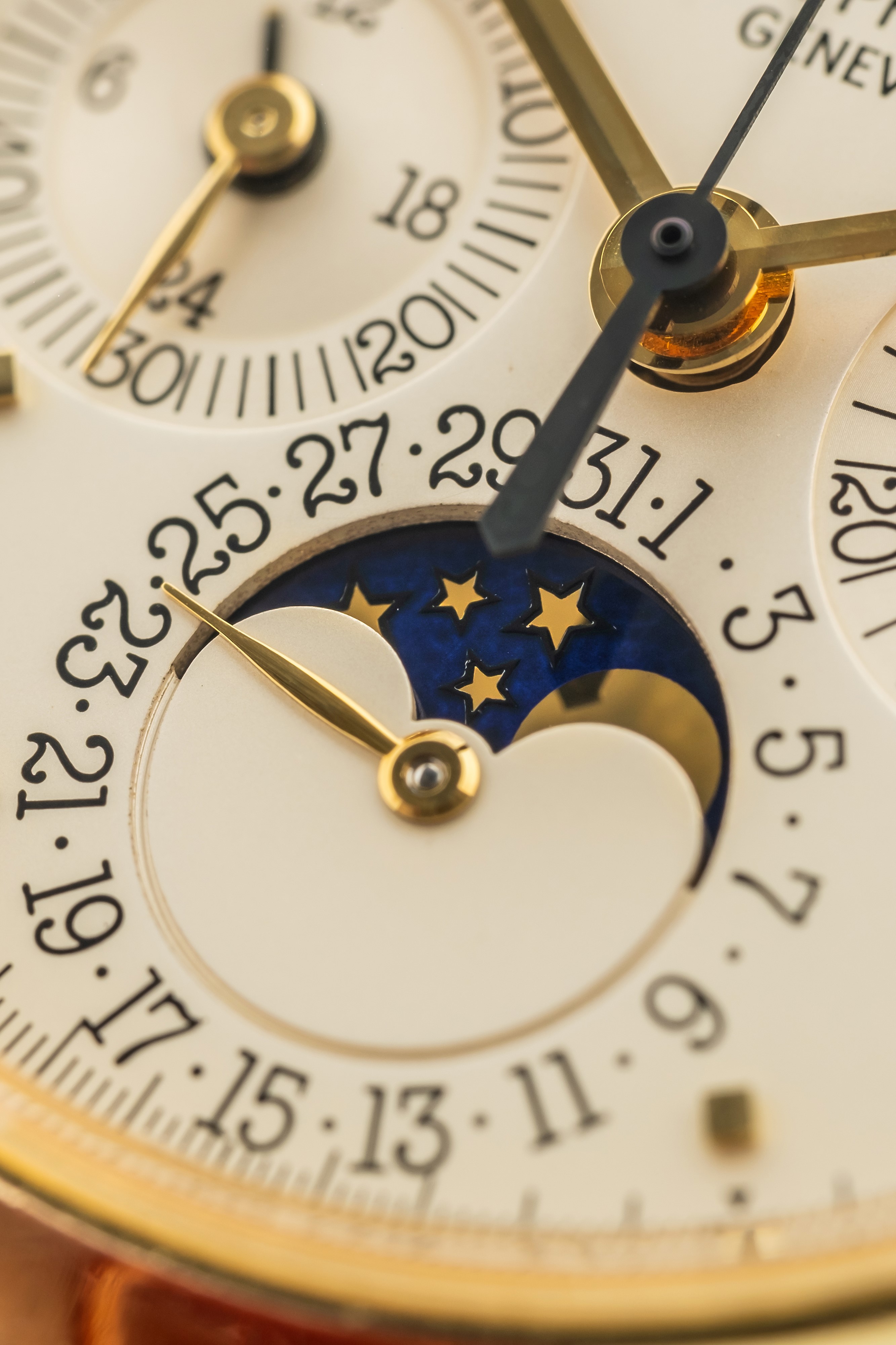 Patek Philippe - Cronografo Calendario Perpetuo Ref 3971/e J in Oro Giallo, Circa 1987