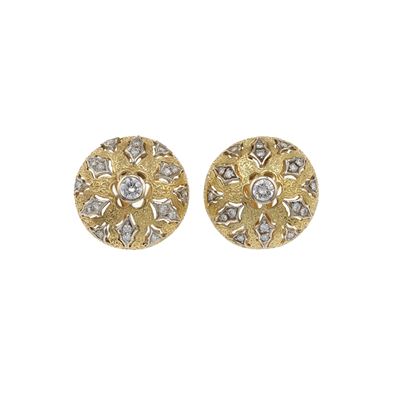 Orecchini con Diamanti Taglio Brillante