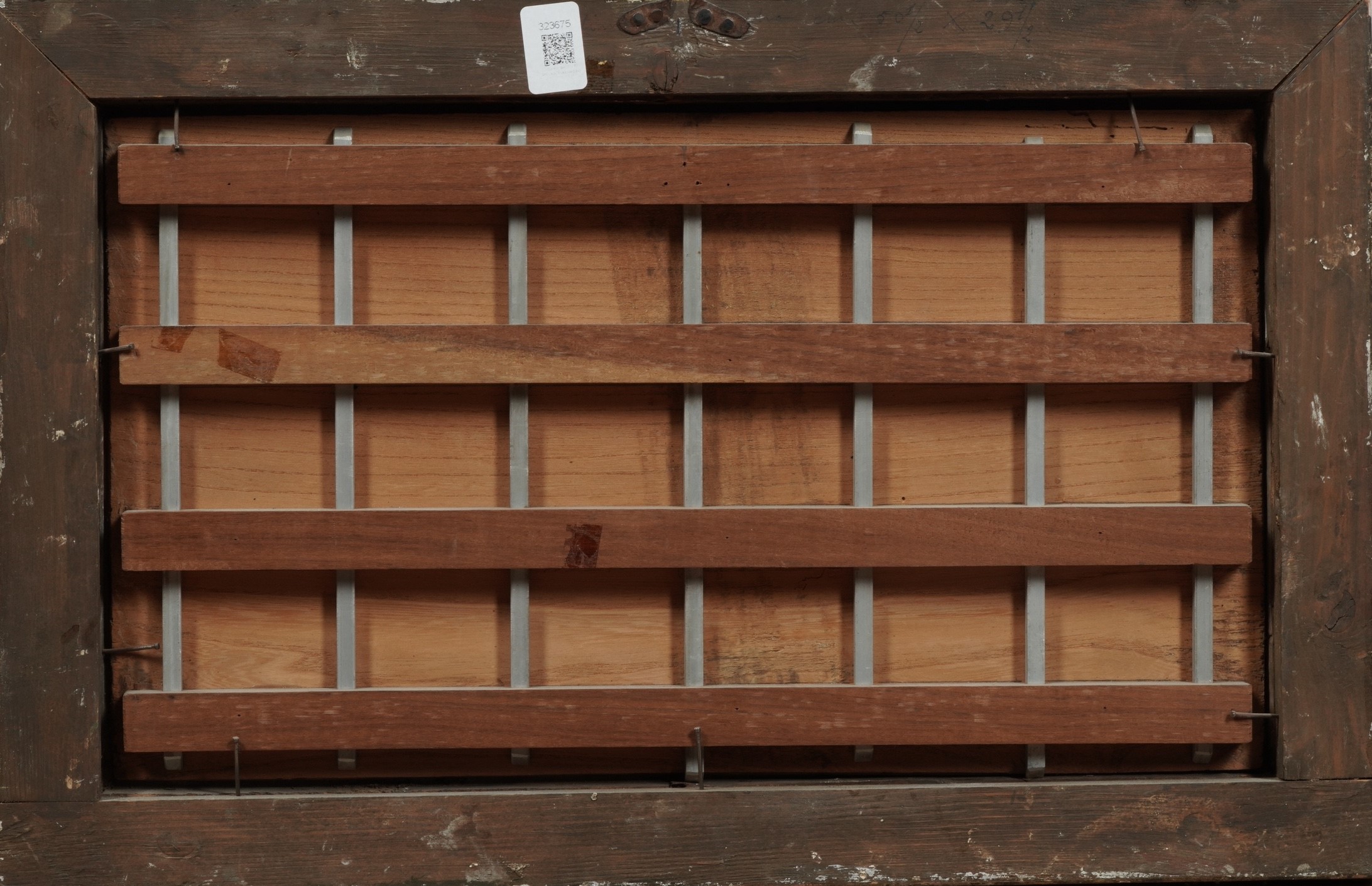 Scuola del XVIII secolo Paesaggio fluviale con pastori e bestiame