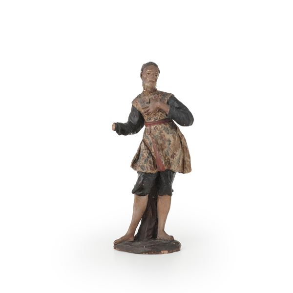 Scultura raffigurate paggio. XVIII-XIX secolo