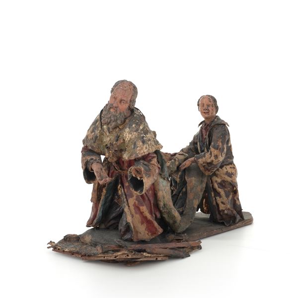 Re Magio adorante. XVIII secolo