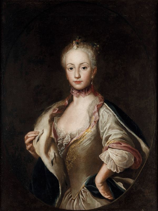 Ritratto di gentildonna con stola in ermellino