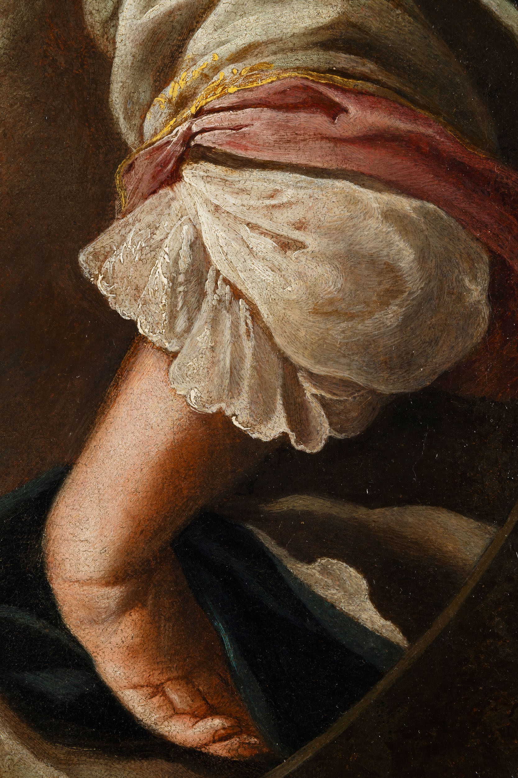 Alessandro Longhi - Ritratto di Gentildonna con Stola in Ermellino