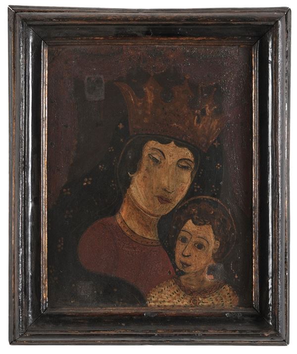 Scuola del XVIII/XIX secolo Madonna con Bambino