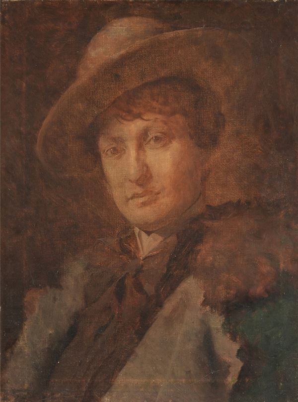 Ritratto di giovane con cappello