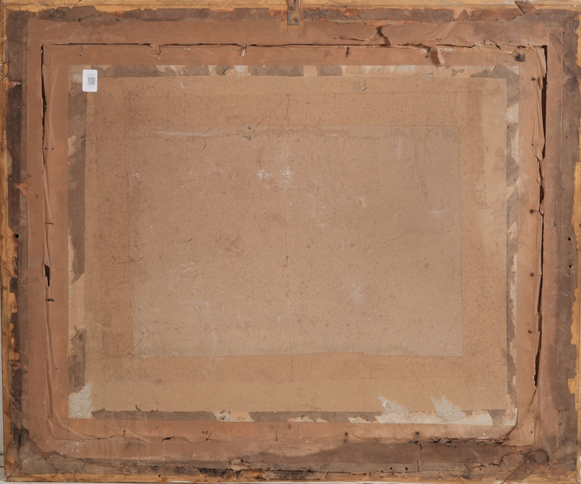 Stampa Raffigurante Scena Mitologica in Cornice Dorata