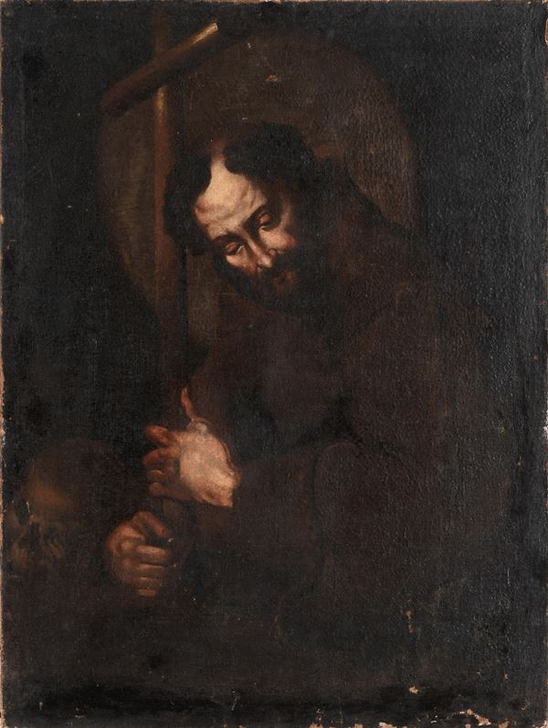 San Francesco in meditazione