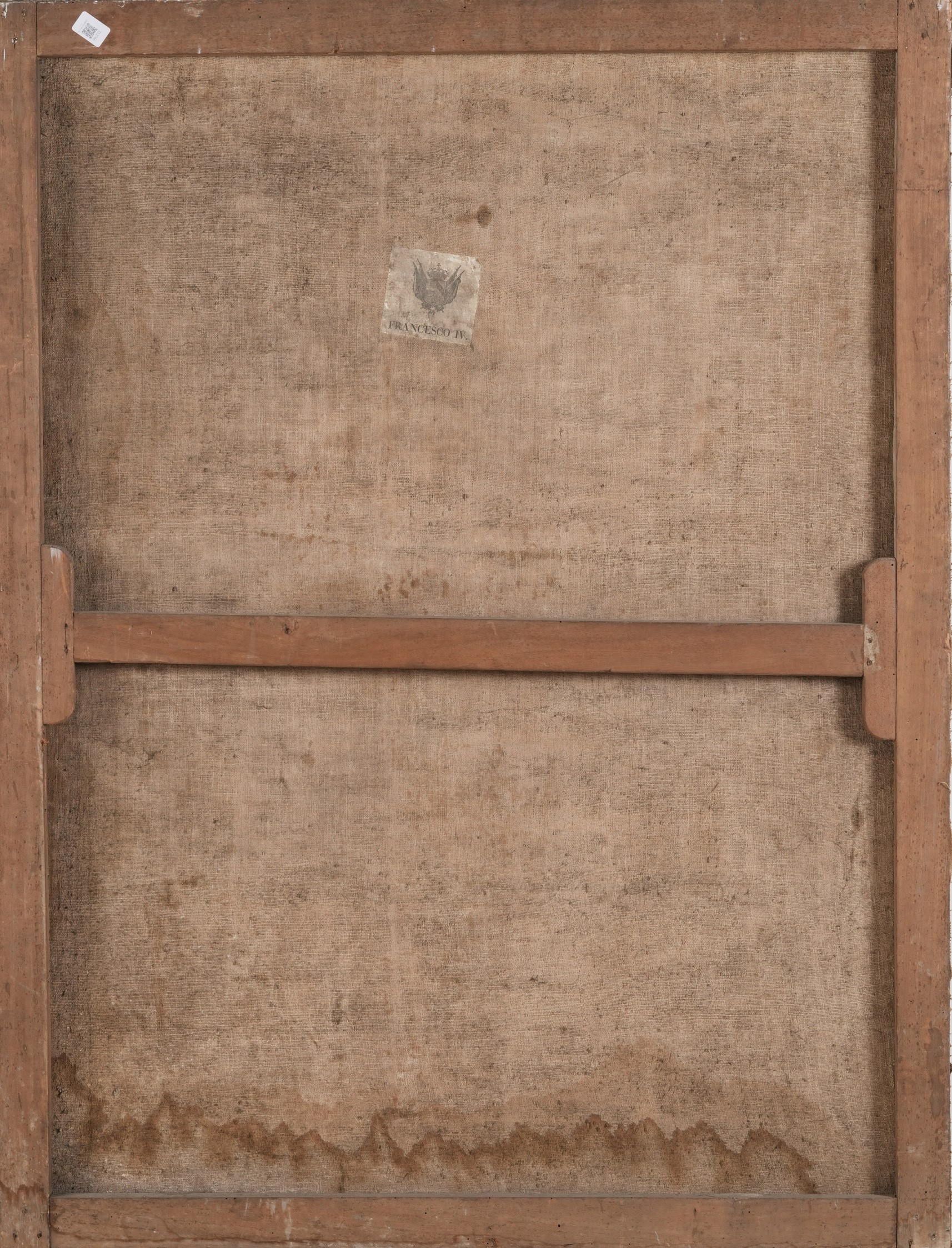 Scuola del XVI secolo, Battesimo di Cristo, olio su tela