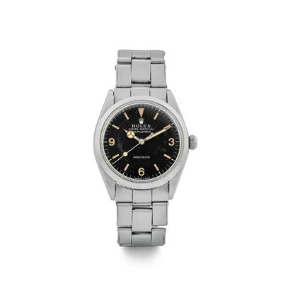 Precision Explorer Ref 5500 in Acciaio, Bracciale Oyster Estensibile, Massa Oscillante a Farfalla...