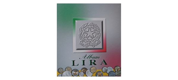 Italia Repubblica 1948-1999. Album della Lira. Collezione delle monete emesse.