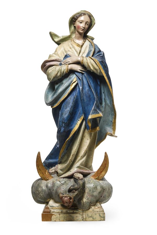 Arte barocca genovese del XVIII secolo Madonna assunta