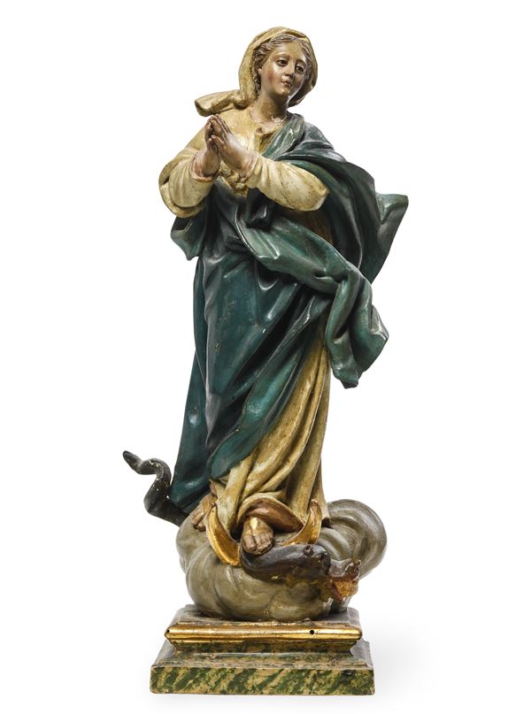 Arte barocca genovese del XVIII secolo Madonna Immacolata