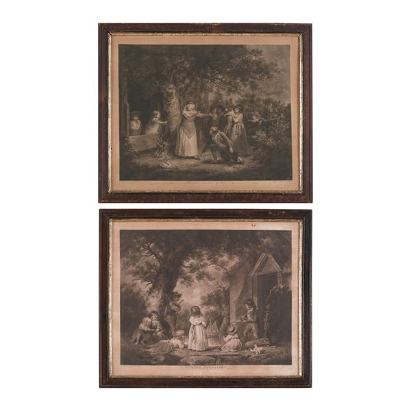 William Ward (1766 - 1826) Juvenile navigators / Blind mans buff