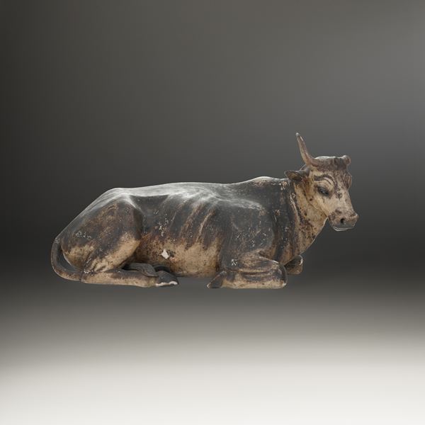 Bue accovacciato. Arte presepiale napoletana del XVIII secolo