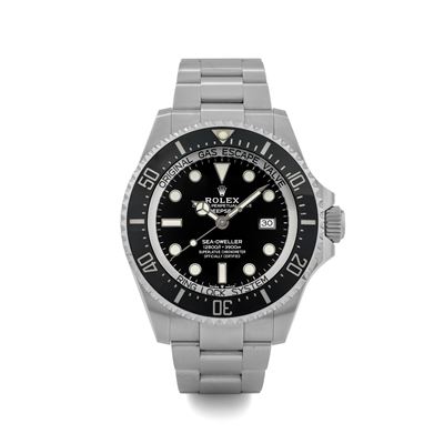 Sea-dweller Deepsea Ref 126660 in Acciaio Scatola e Garanzia, Circa 2018