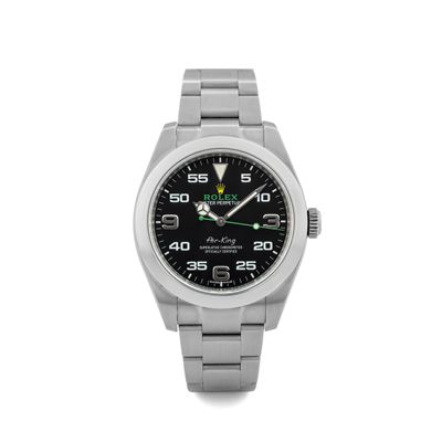 Oyster Perpetual Air-king Ref 116900, in Acciaio, Scatola e Garanzia, Circa 2019