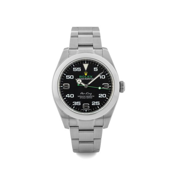 Rolex - Oyster Perpetual Air-King ref 116900, in steel, box and guarantee, circa 2019