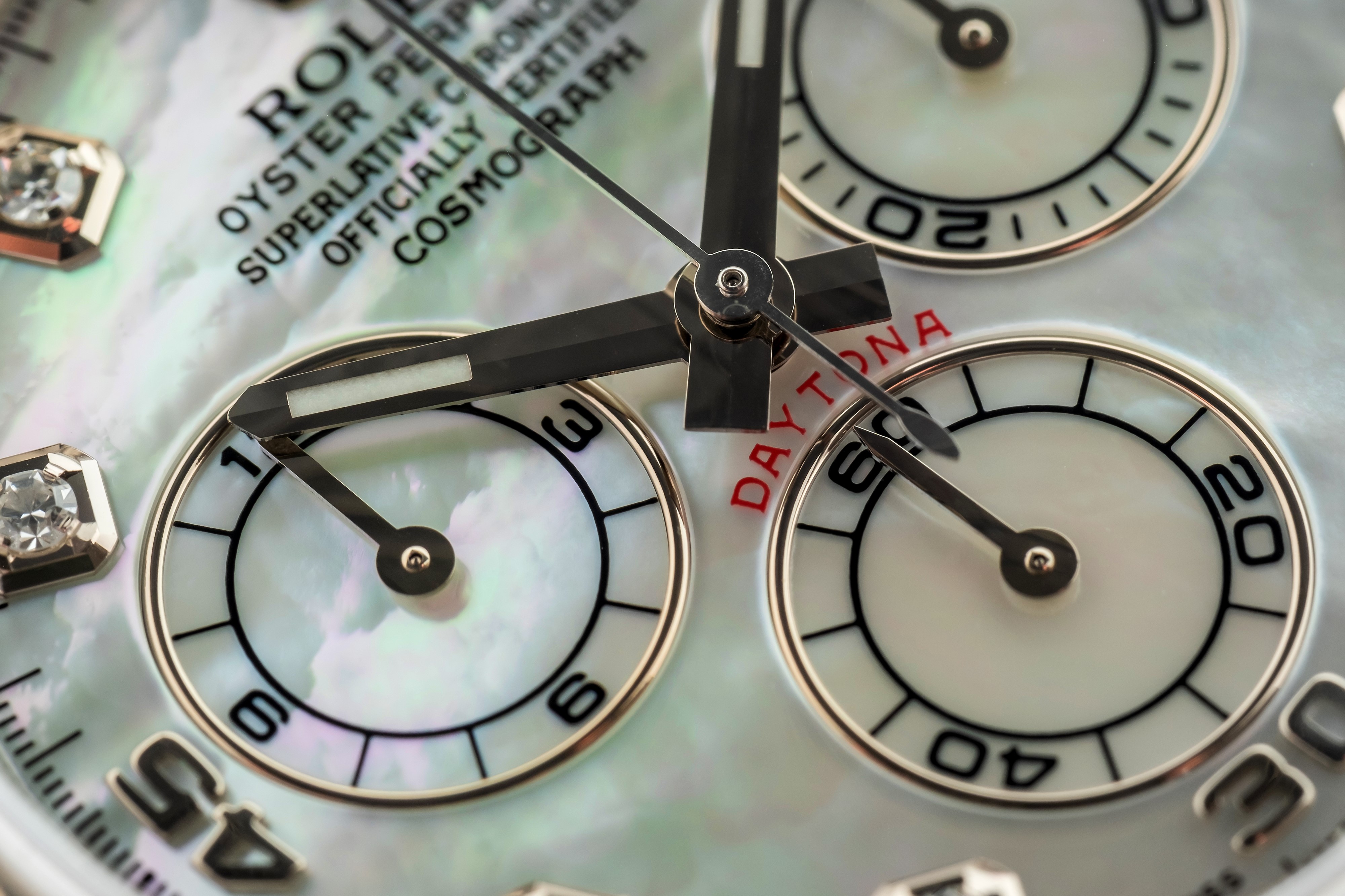 Rolex - Cosmograph Daytona Ref 116519 Quadrante Madreperla Azzurra, Scatola e Garanzia, Circa 200...