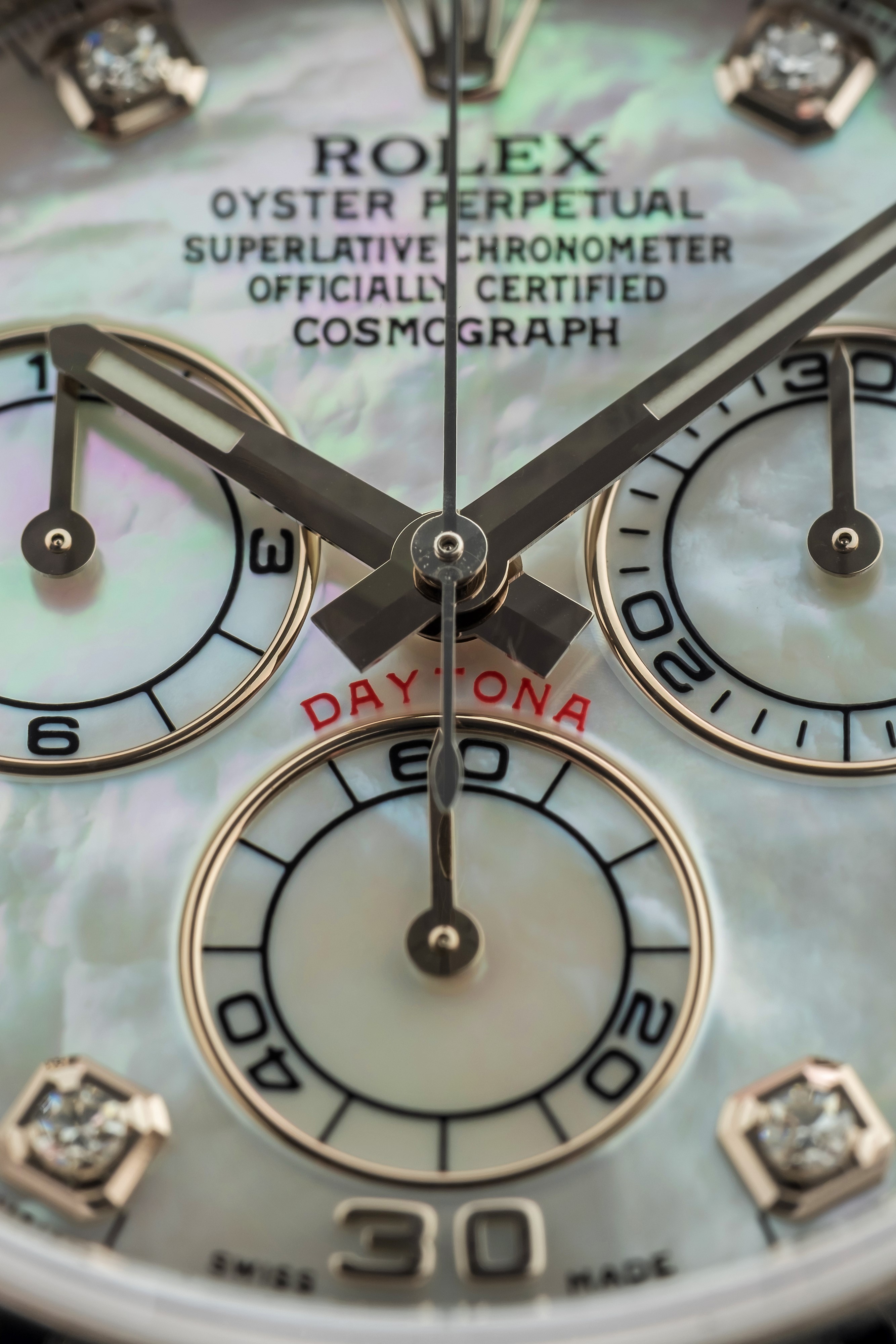 Rolex - Cosmograph Daytona Ref 116519 Quadrante Madreperla Azzurra, Scatola e Garanzia, Circa 200...