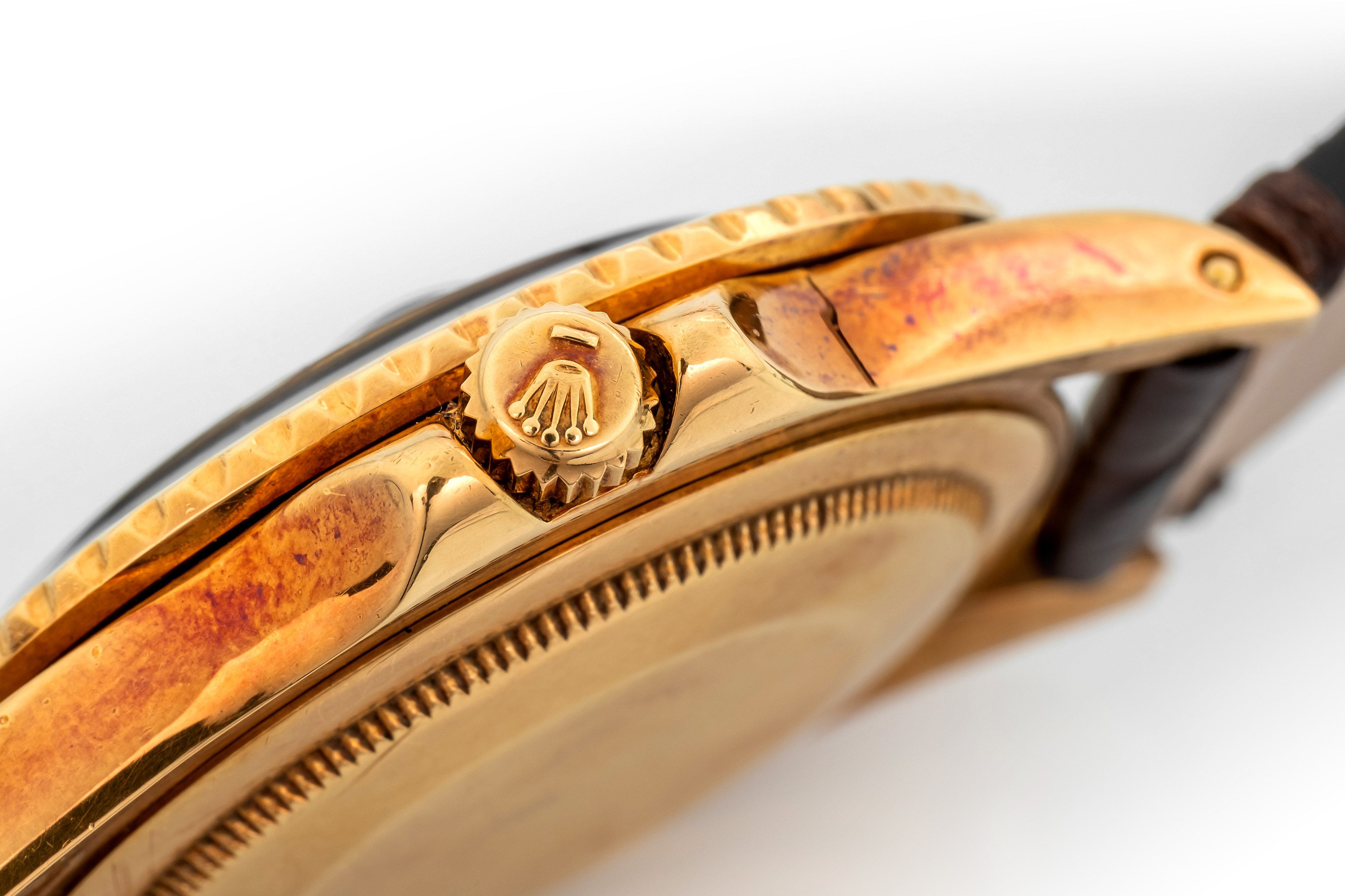Rolex - Raro Gmt Master Ref 1675 in Oro Giallo 18k, Quadrante Nipple, Circa 1978