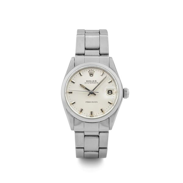 Rolex - Oyster Precision Date Lady ref 6466 in steel with manual winding, circa 1969