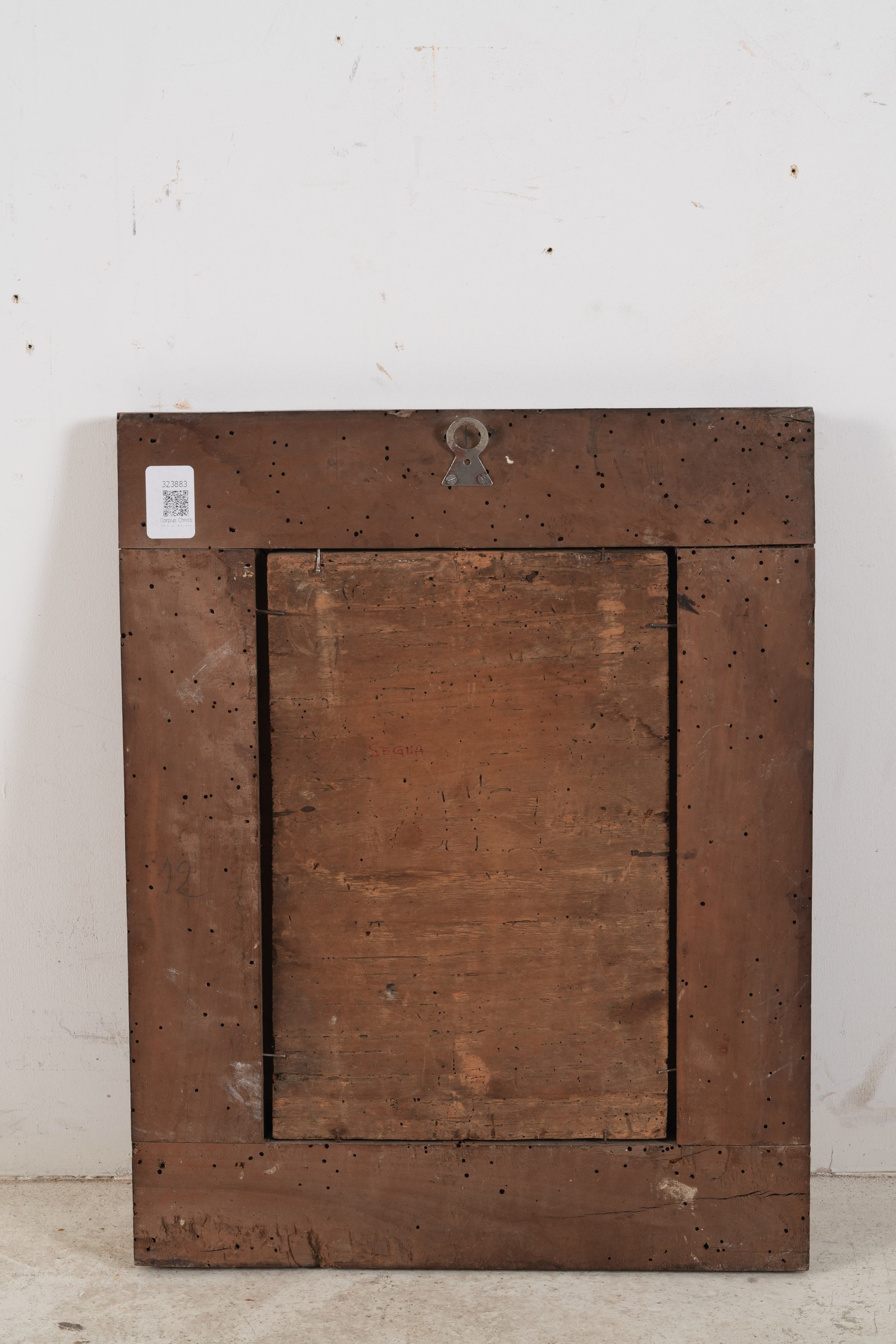Scuola del XV-XVI secolo, Vir Dolorum, olio su tavola