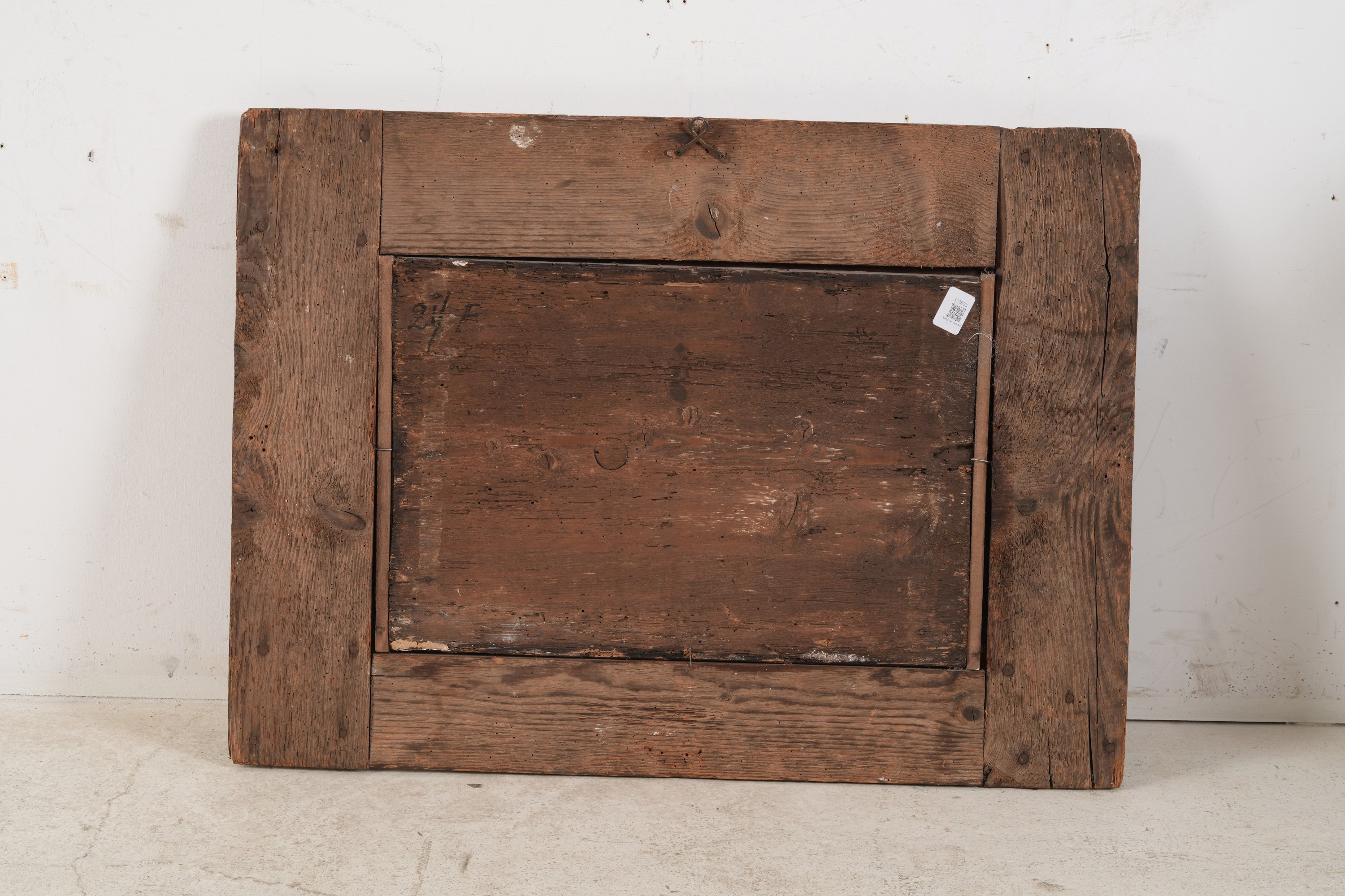 Scuola veneto-cretese (XVI–XVII secolo), Sacra Famiglia con San Giovanni Battista e San Gerolamo,...