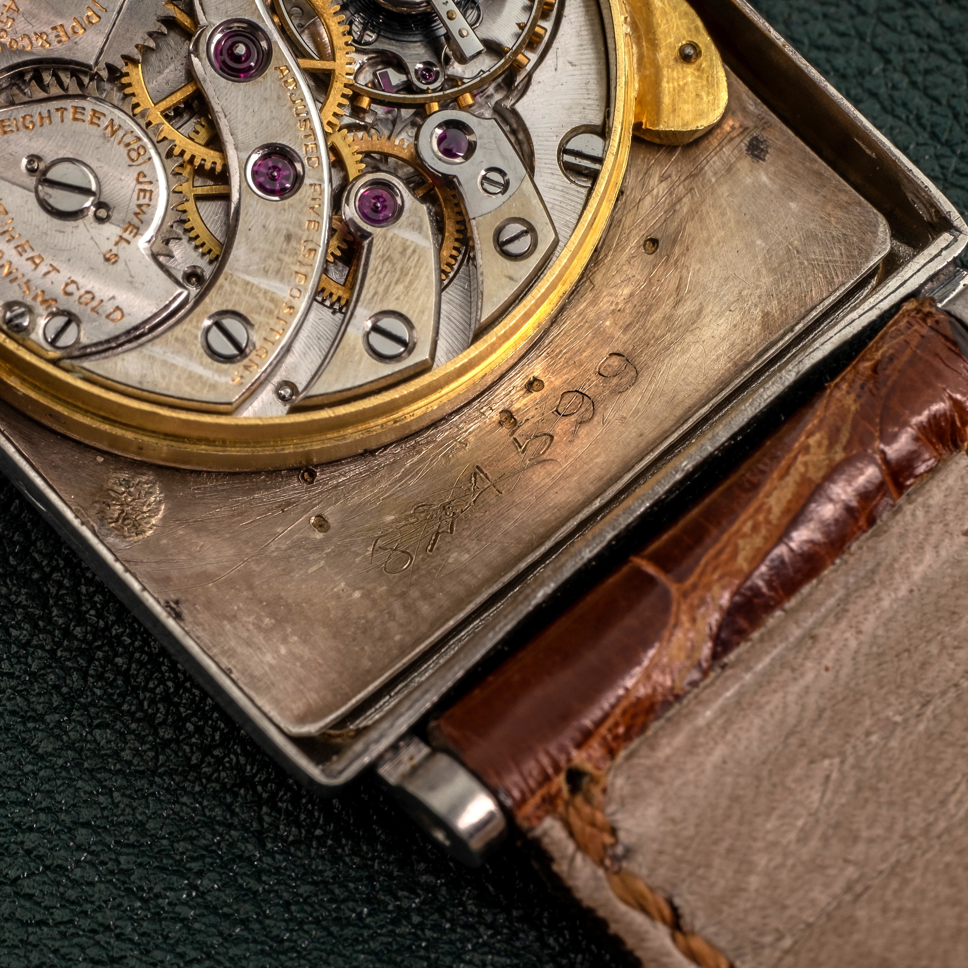 Patek Philippe - Tiffany & Co di Forma "carta da Gioco" in Platino Numeri Breguet, Circa 1929