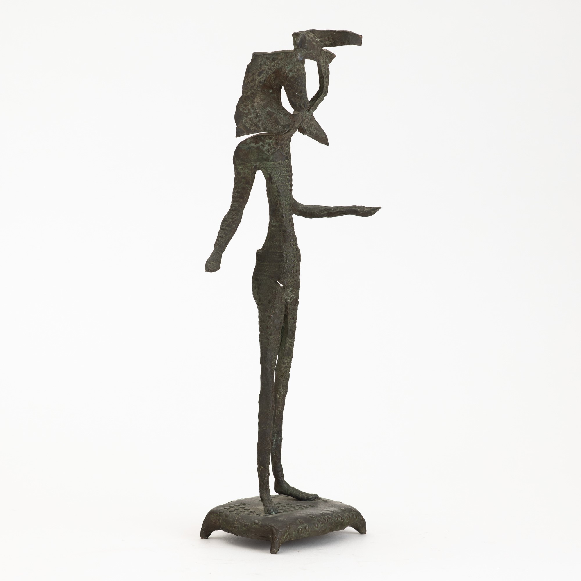 Mirko Basaldella - Scultura in ferro (scultura in ferro, firmata)