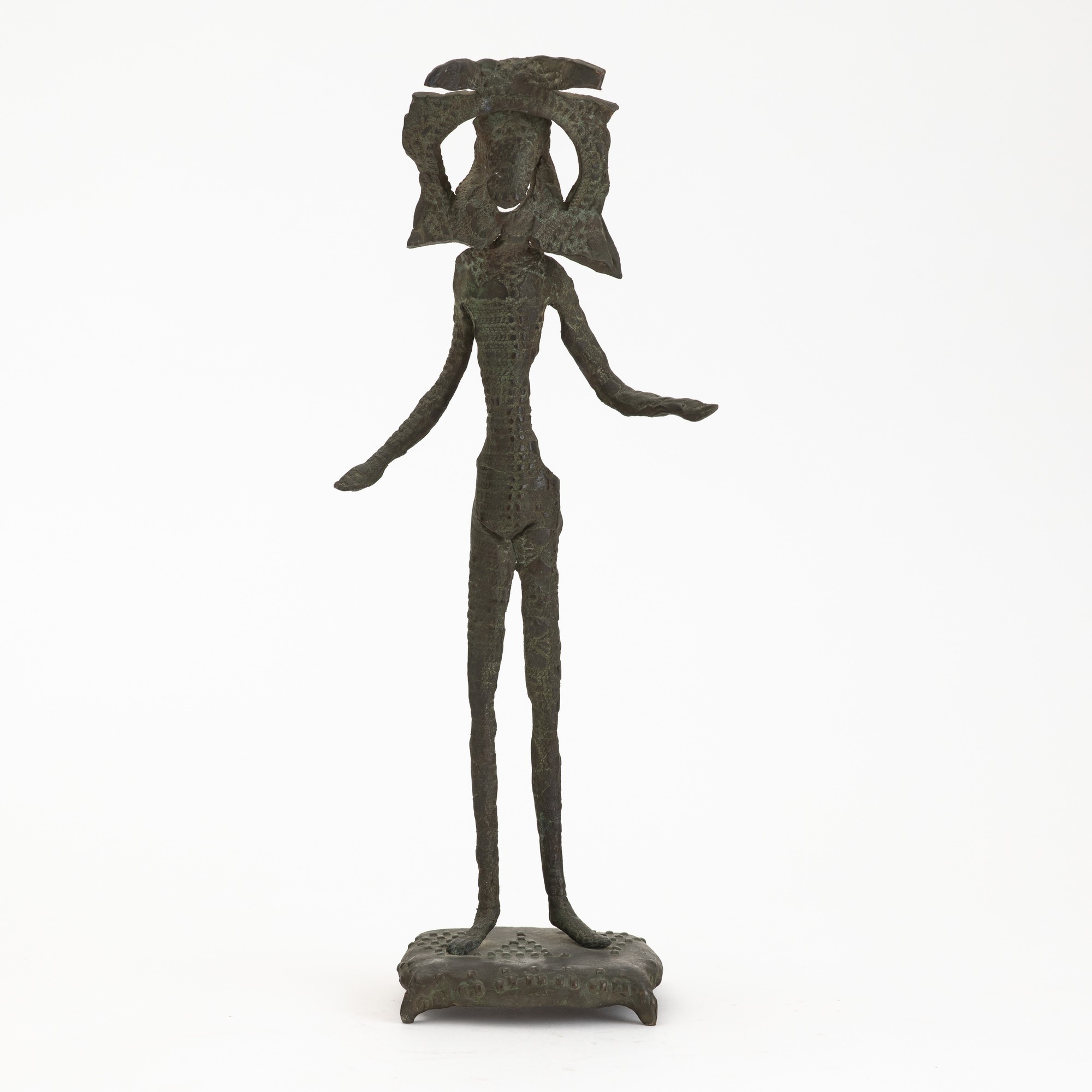 Mirko Basaldella - Scultura in ferro (scultura in ferro, firmata)