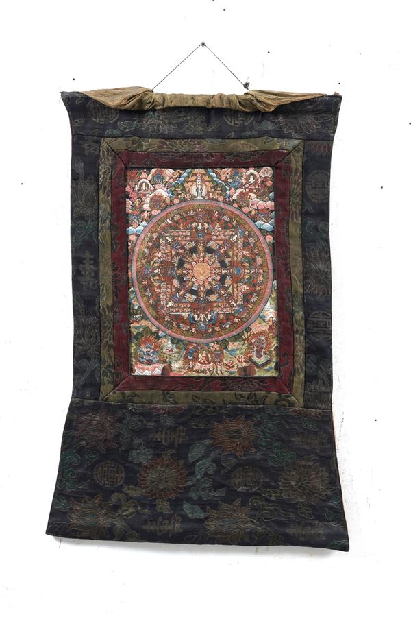 Tangka, Cina XX secolo