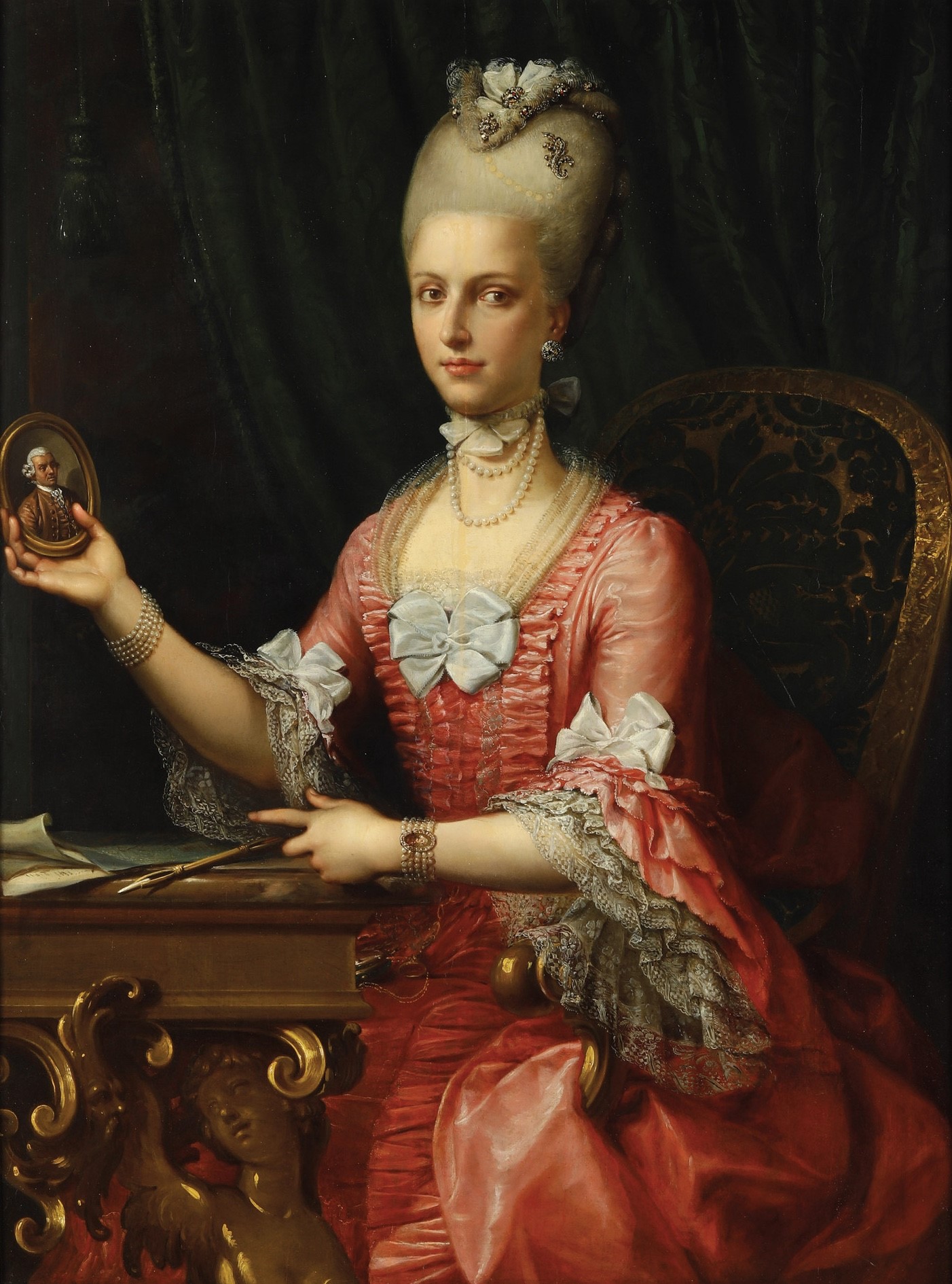 Pompeo Girolamo Batoni - Ritratto della Contessa Maria Bernardini