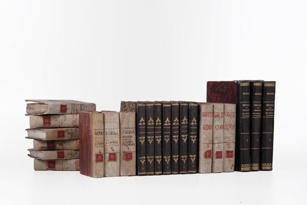 Genova - Opere diverse Scelta di edizioni di interesse genovese