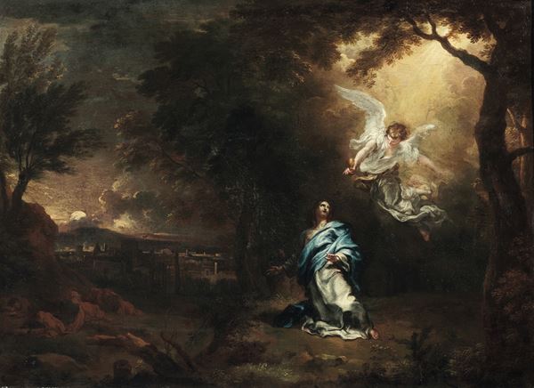 Gregorio de Ferrari (1674 Imperia - 1726 Genova) e Carlo Antonio Tavella (1668 Milano - 1738 Genova) Cristo nell’orto