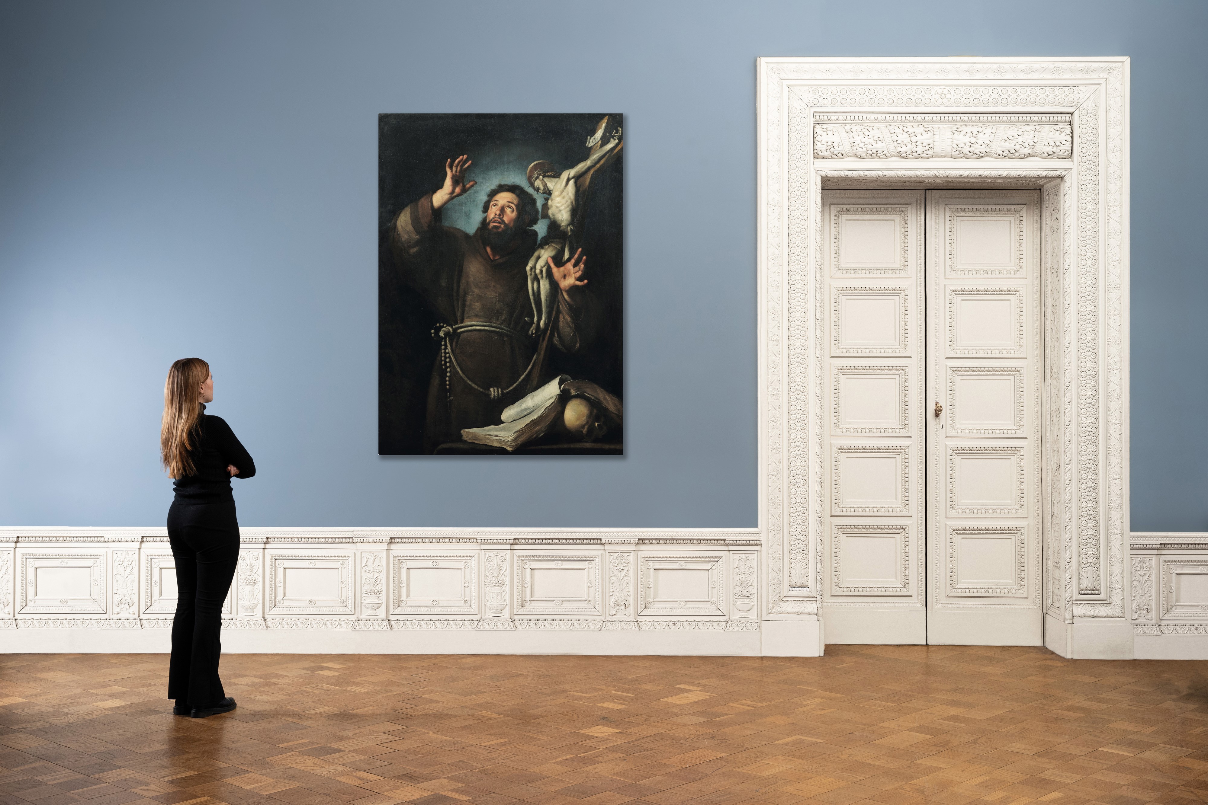 Bernardo Strozzi - San Francesco in Estasi