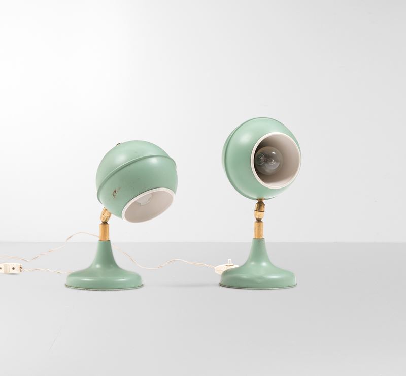 Due lampade da tavolo.  - Asta Design Lab - Cambi Casa d'Aste