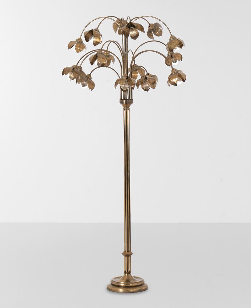 Maison Jansen : Lampada da terra  - Auction Design Lab - Cambi Casa d'Aste