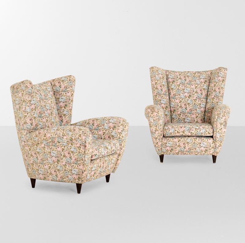 Due poltrone  - Auction 20th century furnitures - Cambi Casa d'Aste