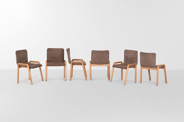 Set di sei sedie mod. Dilos