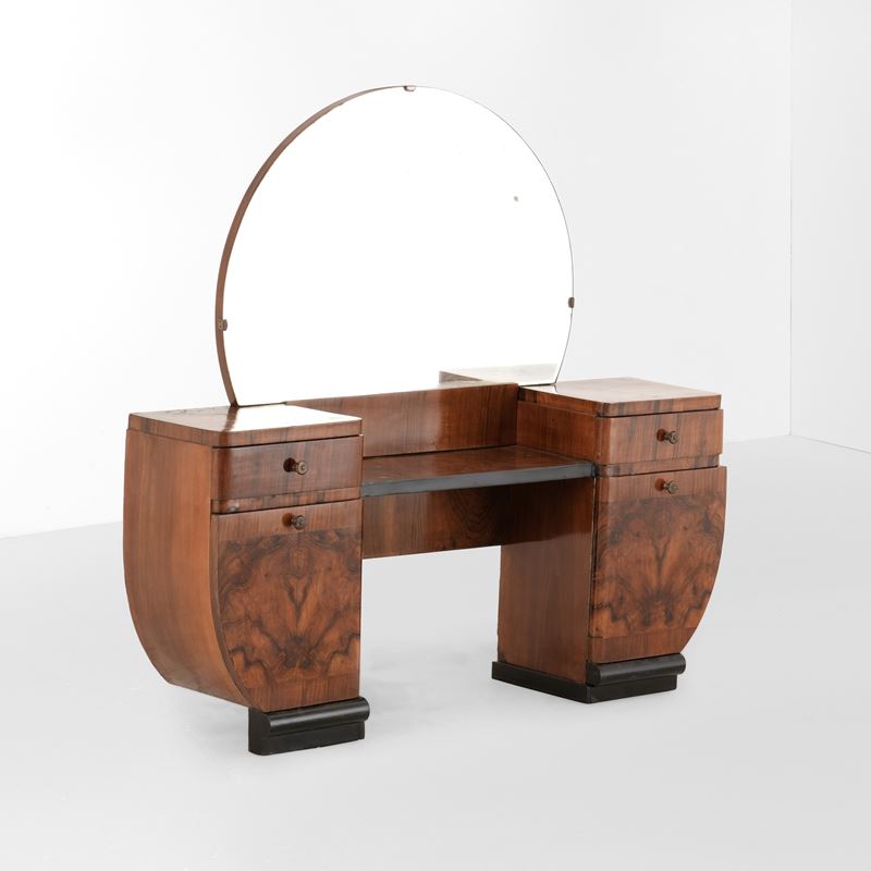 Toilette con specchio  - Auction 20th century furnitures - Cambi Casa d'Aste