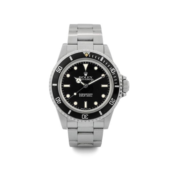 Rolex - Submariner ref 5513 in steel, Bicchierini dial, circa 1989