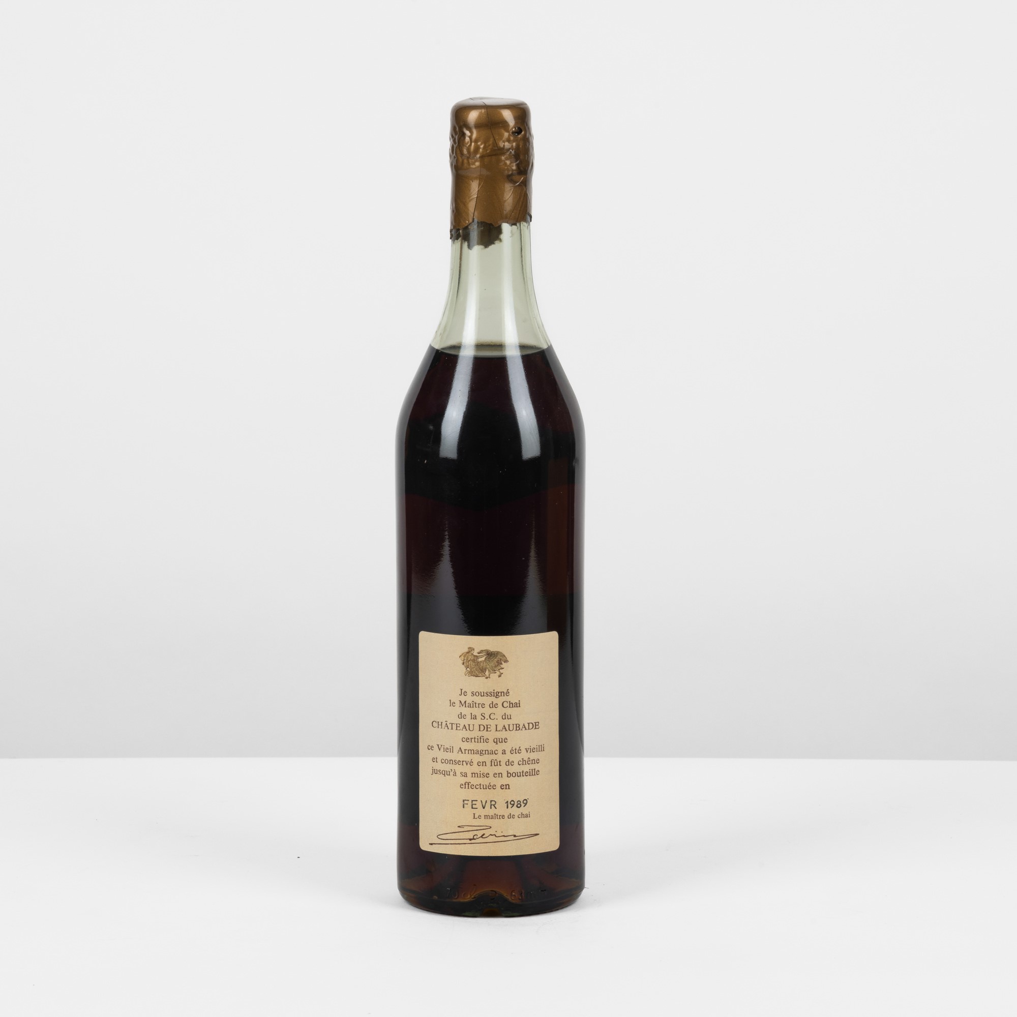 Chateau De Laubade, Armagnac 1935 in bottiglia da 70cl