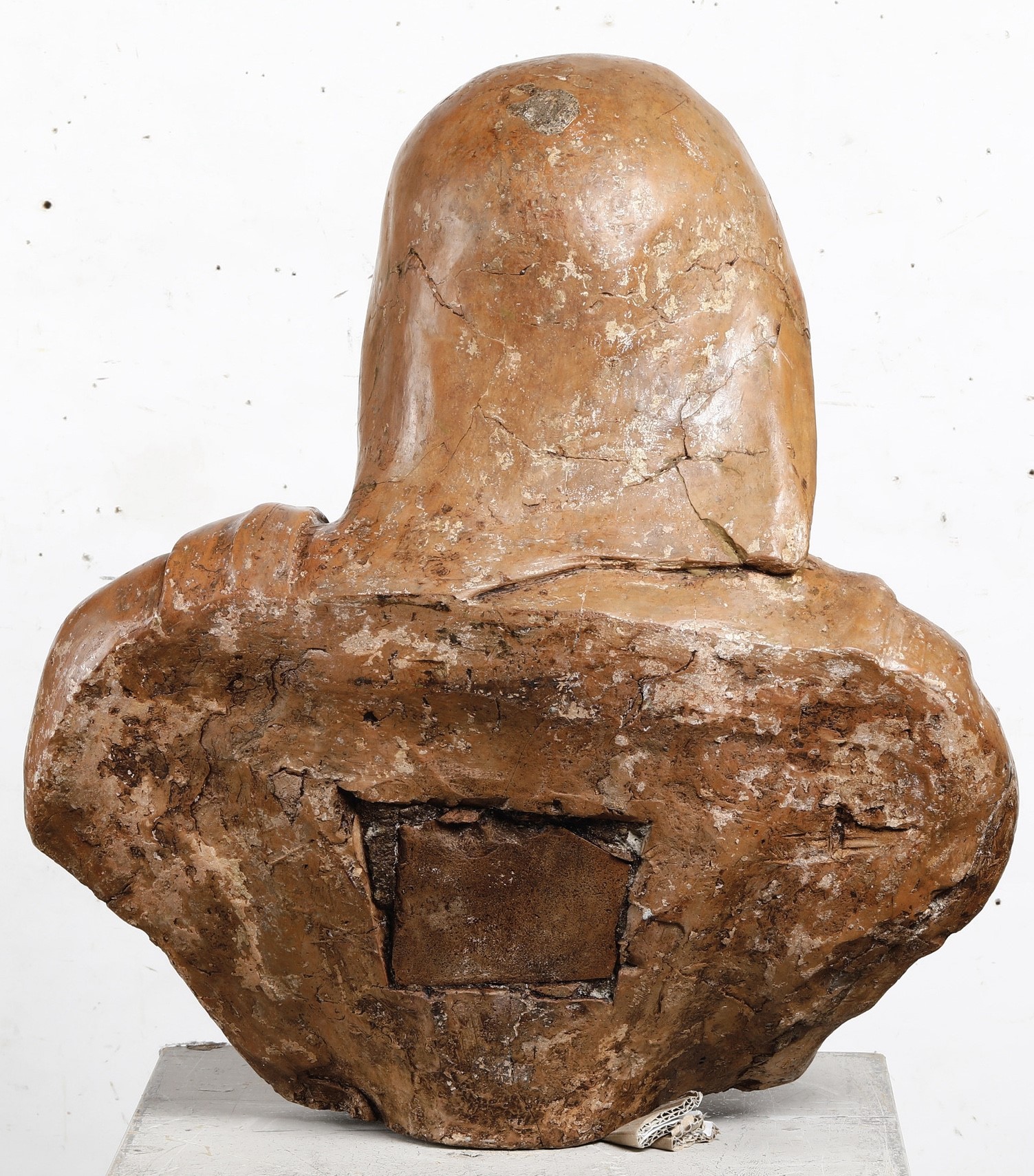 Busto di Filosofo (socrate ?). Arte Rinascimentale, Probabilmente Napoli, XVI Secolo