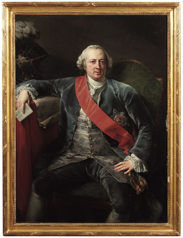 Pompeo Girolamo Batoni (1708 Lucca-1787 Roma) e atelièr Ritratto di Sir Richard Lyttelton