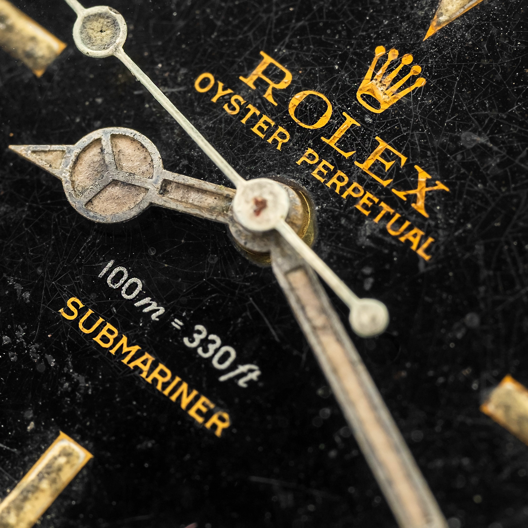 Rolex - Submariner Ref 5508 "small Crown" in Acciaio Quadrante Gilt, Circa 1959